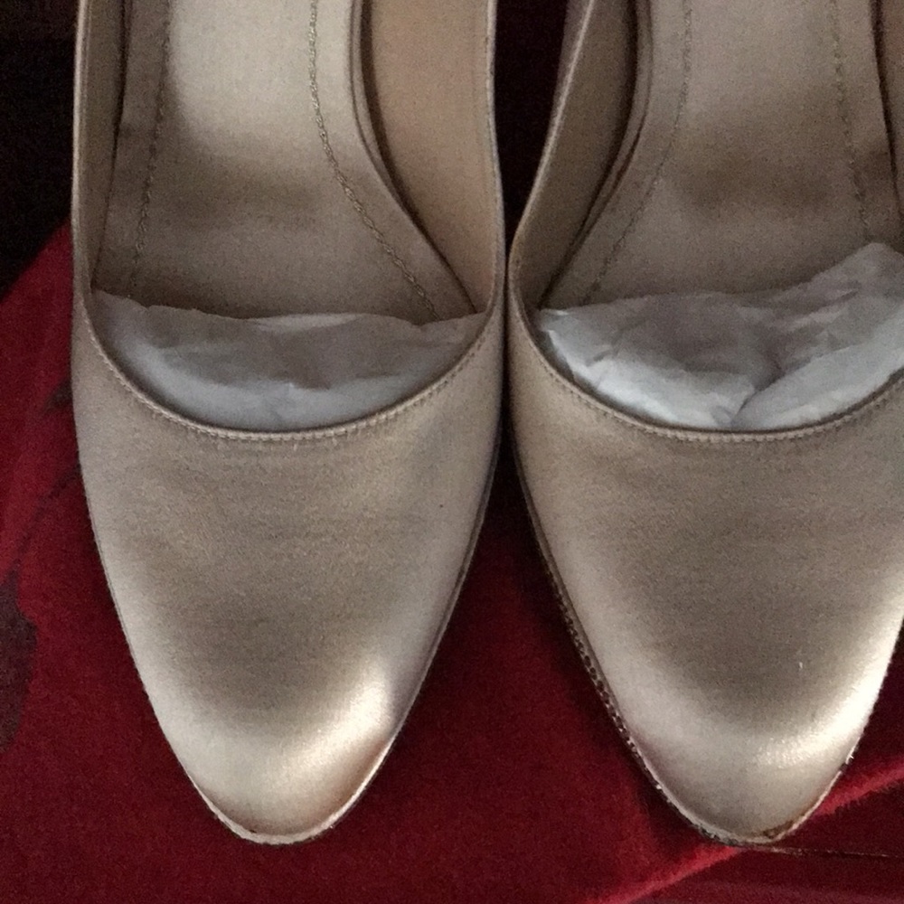 Rene Caovilla Satin Rhinestone embellished pump - Picture 8 of 13